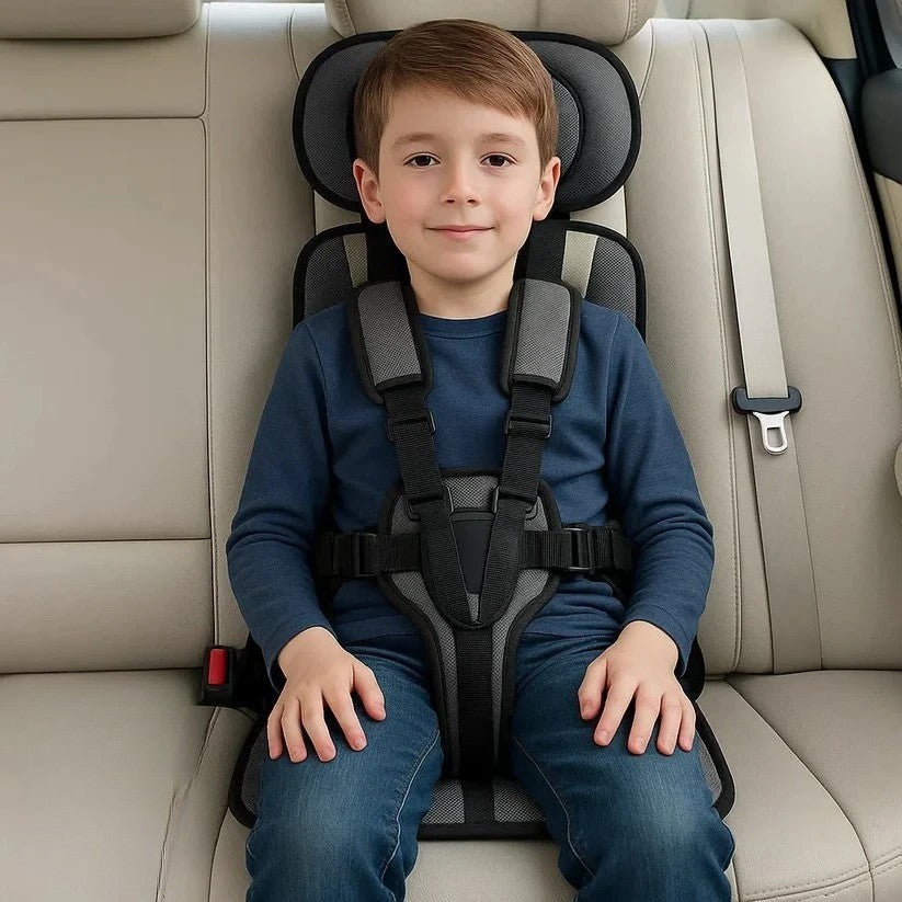 SeatSprint - Foldable Child Travel Seat With Five-Point Harness