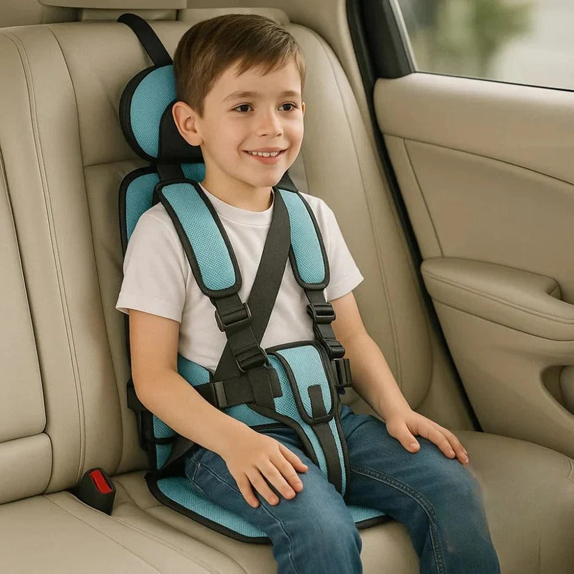 SeatSprint - Foldable Child Travel Seat With Five-Point Harness