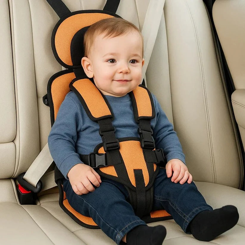 SeatSprint - Foldable Child Travel Seat With Five-Point Harness