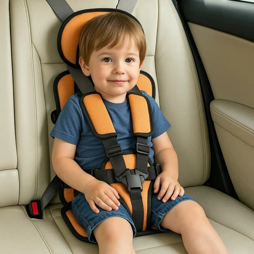 SeatSprint - Foldable Child Travel Seat With Five-Point Harness