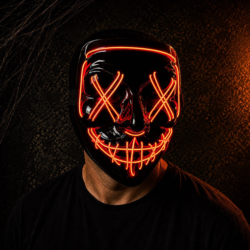 NightPulse - LED Mask for Halloween Events
