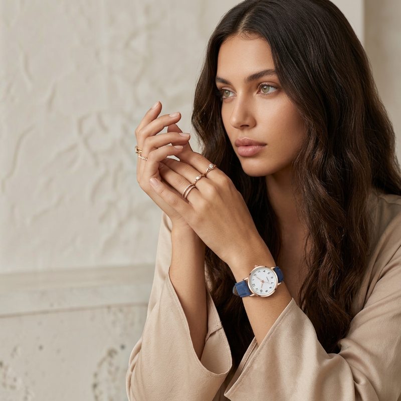 Versatile Adjustable Strap Watch with Numbered Face