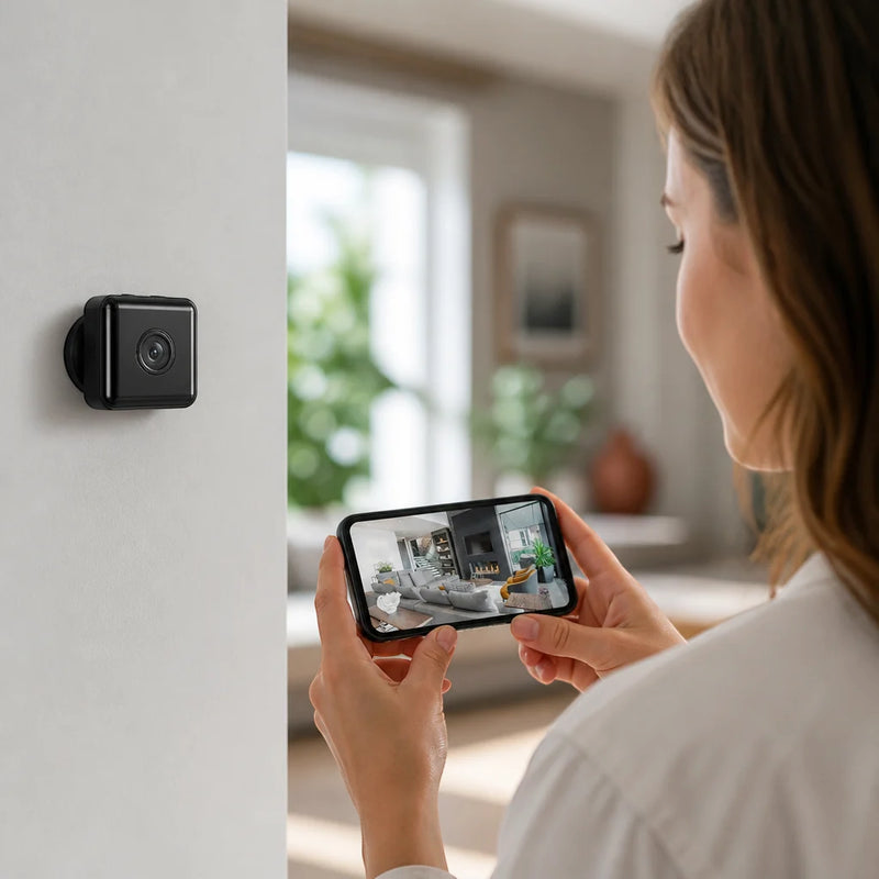 SecureCam – Mini Wireless Security Camera with 1080P HD Resolution