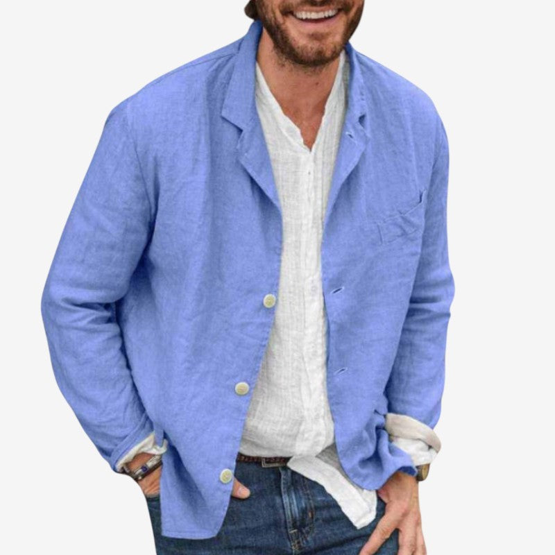 Men's Shirt with Button Closure