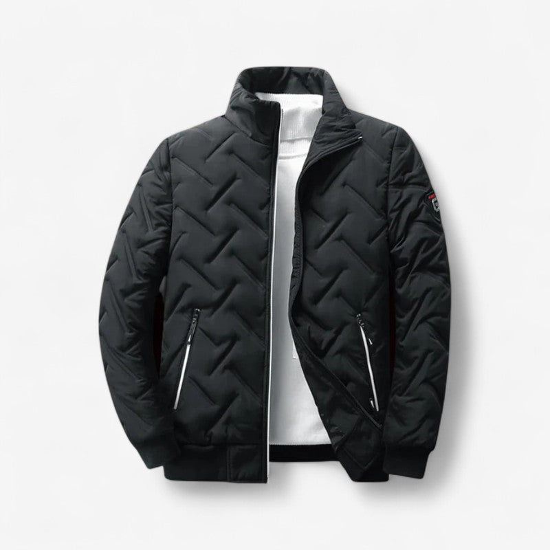 Floris – Gewatteerd Jack met Lange Mouwen en Zakjes Velani