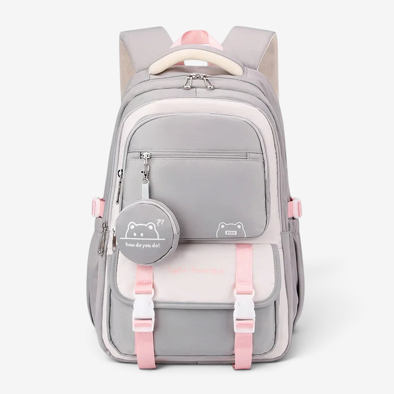 PackFlex – Multi-Compartment Backpack with Detachable Storage Pocket