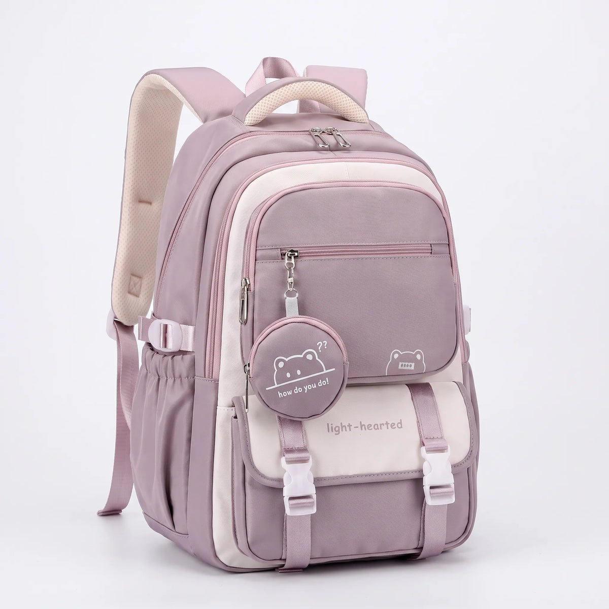 PackFlex – Multi-Compartment Backpack with Detachable Storage Pocket