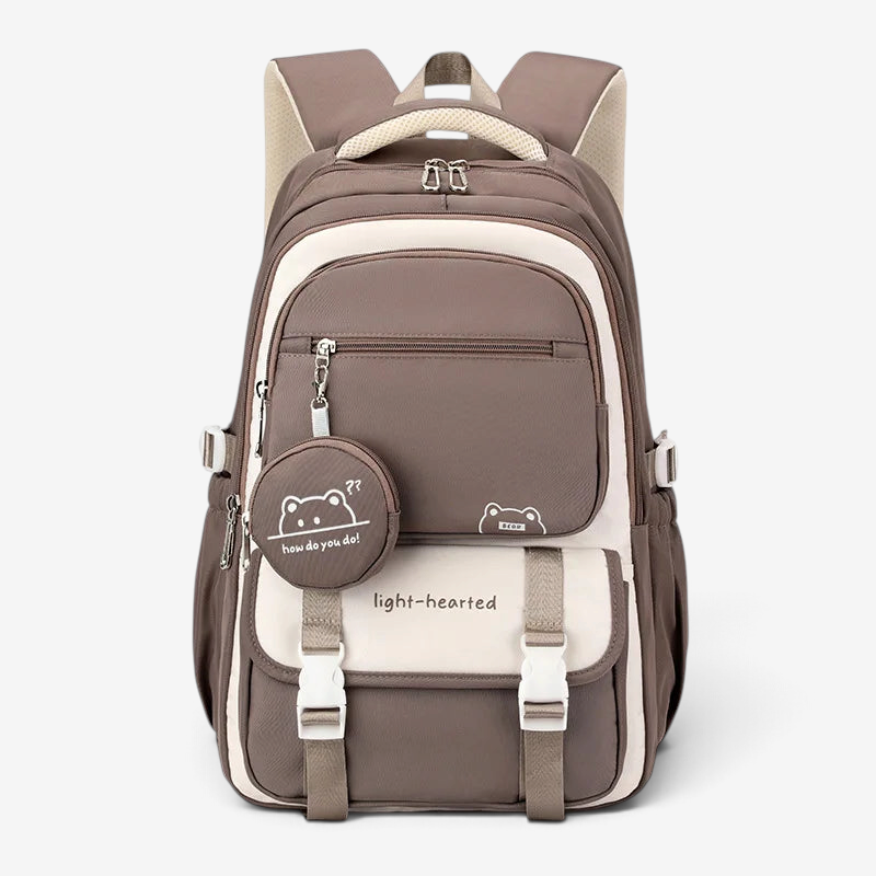 PackFlex – Multi-Compartment Backpack with Detachable Storage Pocket
