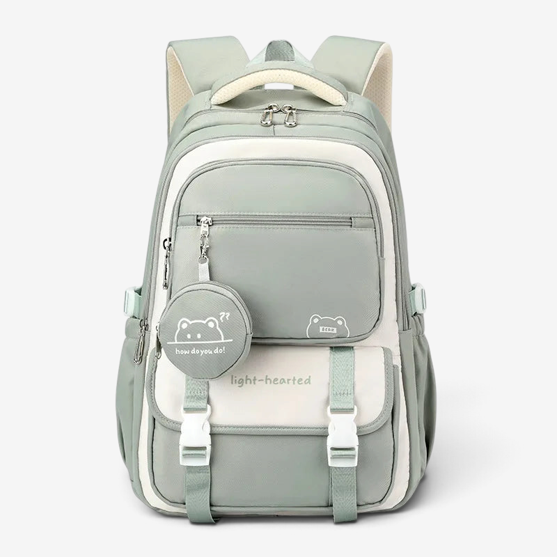 PackFlex – Multi-Compartment Backpack with Detachable Storage Pocket