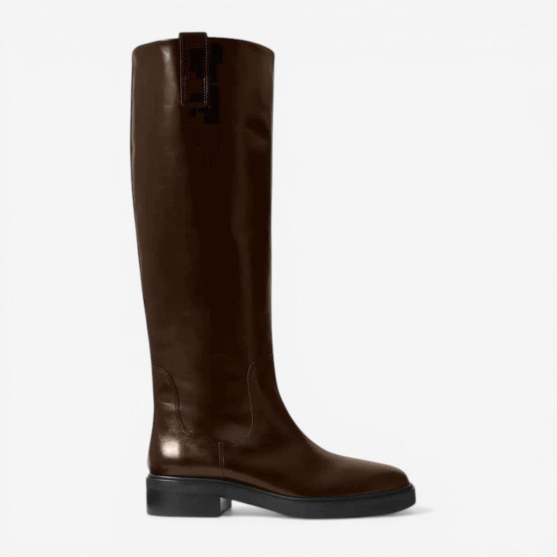 Women's Knee High Boots Low Heel
