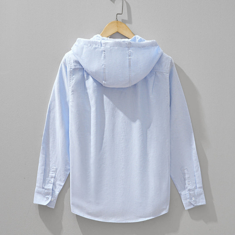 Men's Long Sleeve Hooded Zip Jacket