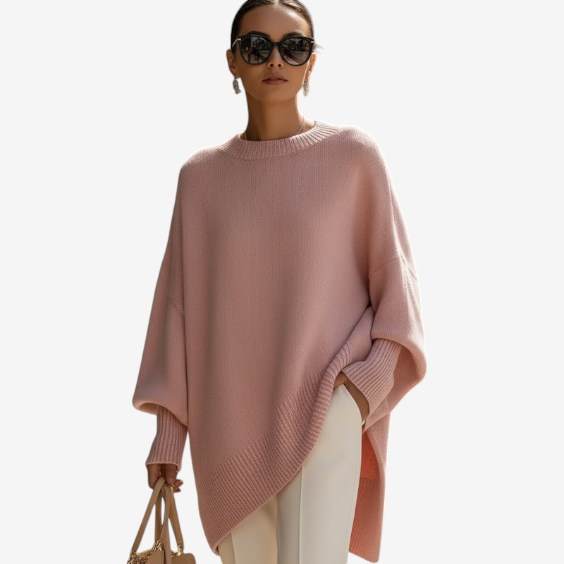 Women’s Cozy Oversized Batwing Sleeve Sweater