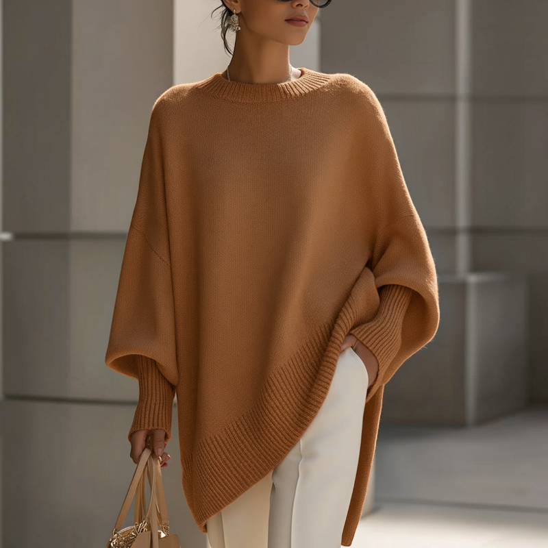 Women’s Cozy Oversized Batwing Sleeve Sweater