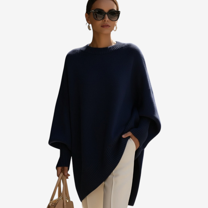 Women’s Cozy Oversized Batwing Sleeve Sweater
