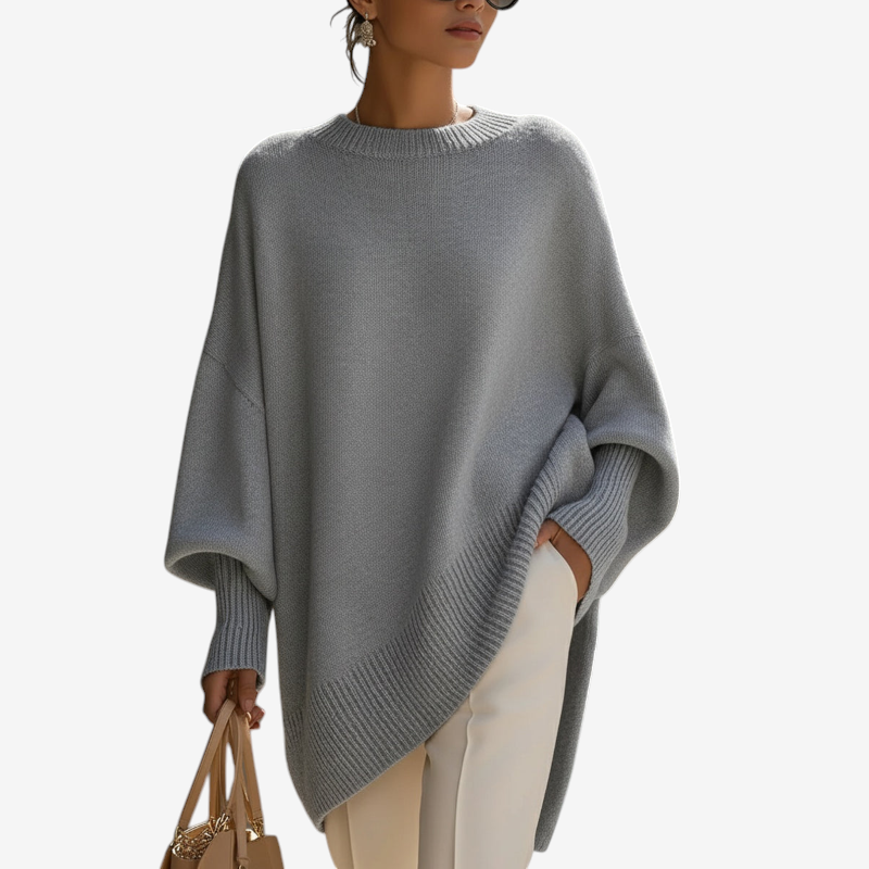 Women’s Cozy Oversized Batwing Sleeve Sweater