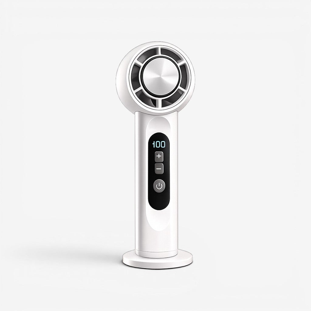 Portable Handheld Fan with LED Display