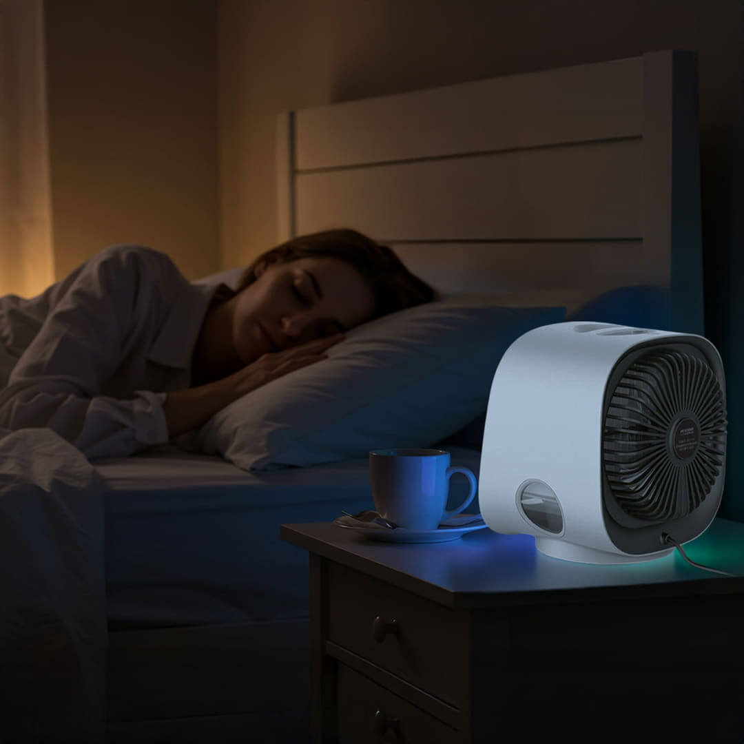 Portable Cooling Fan with Adjustable Speed Settings