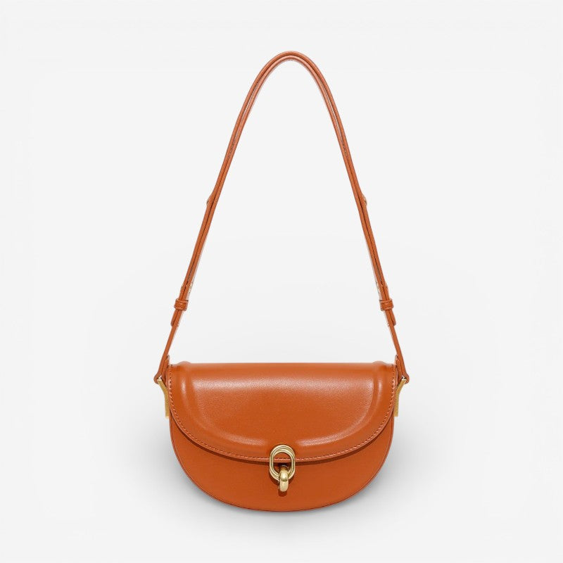 Ava – Women's Bag with Long Shoulder Strap and Hasp Closure