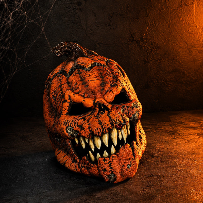 PumpkinVeil -  Spooky Pumpkin Horror Mask for Halloween