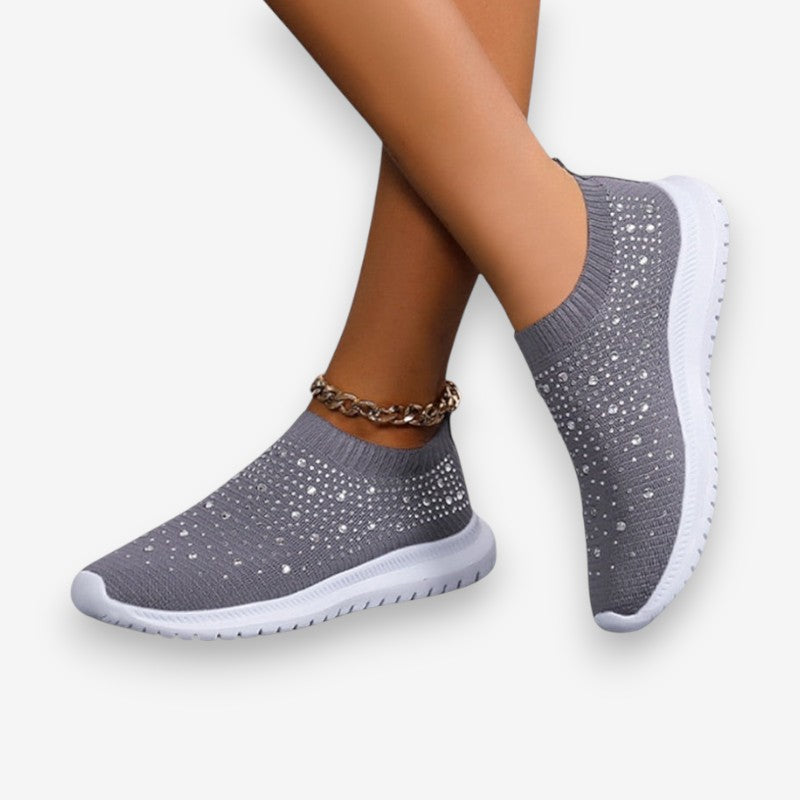 Mia – Round Toe Flats With Breathable And Anti Slip Grip