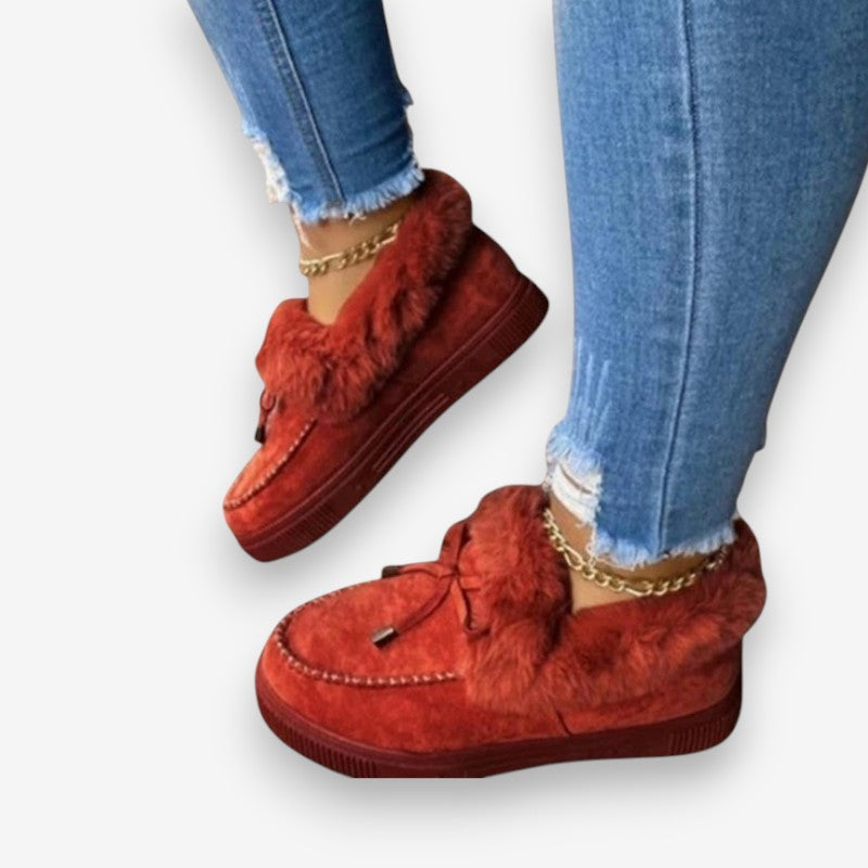 Chloe – Round Toe Boots With Anti Slip Grip