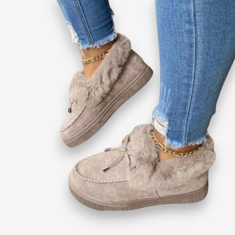 Chloe – Round Toe Boots With Anti Slip Grip