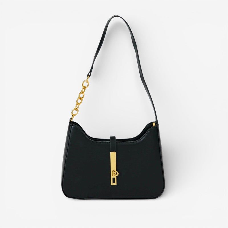 Imogen – Compact Shoulder Bag with Adjustable Strap & Buckle Closure