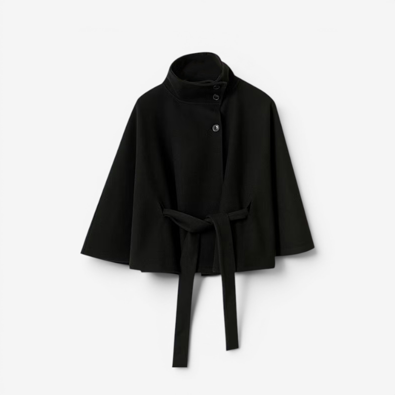 Chic Women's Flare Sleeve Overcoat
