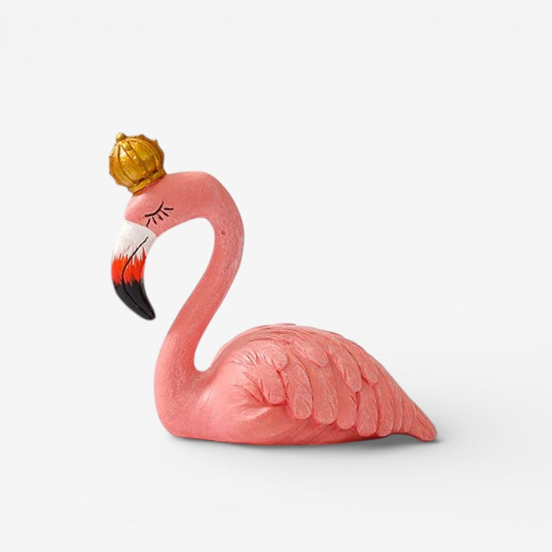 LumaNest – Decorative Ornament with Flamingo Figure