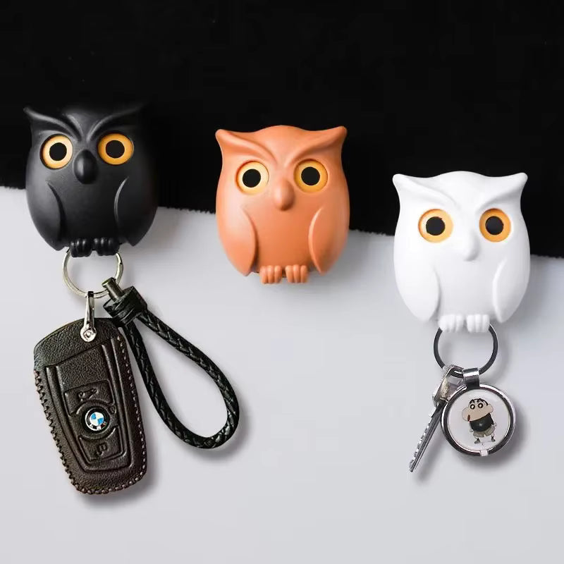 OwlNest - Magnetic Key Holder With Charming Decorative Design