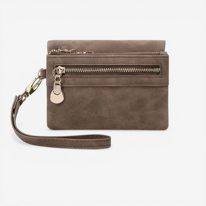 Women Zip Around Wallet Coin Purse Design