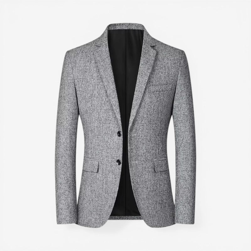 Men's Slim Fit Long Sleeve Blazer