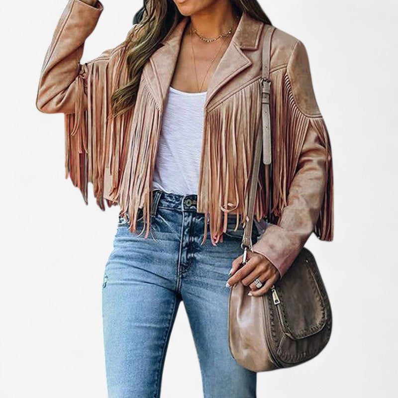 Sophia – Jasje met Reverskraag en Lange Mouwen Velani