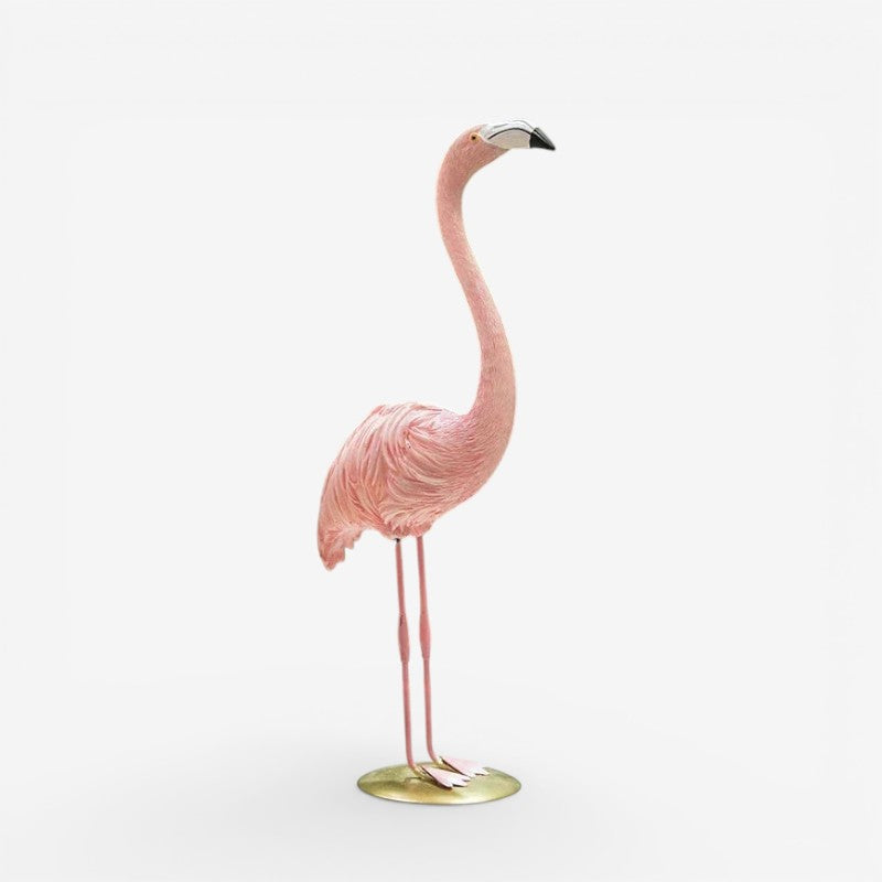 LumaNest – Decorative Ornament with Flamingo Figure