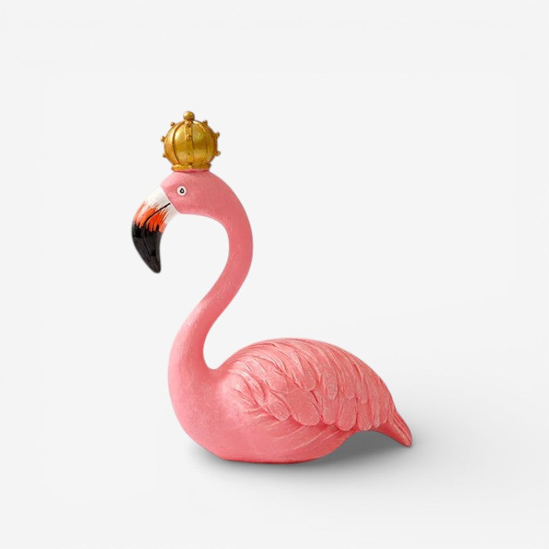 LumaNest – Decorative Ornament with Flamingo Figure
