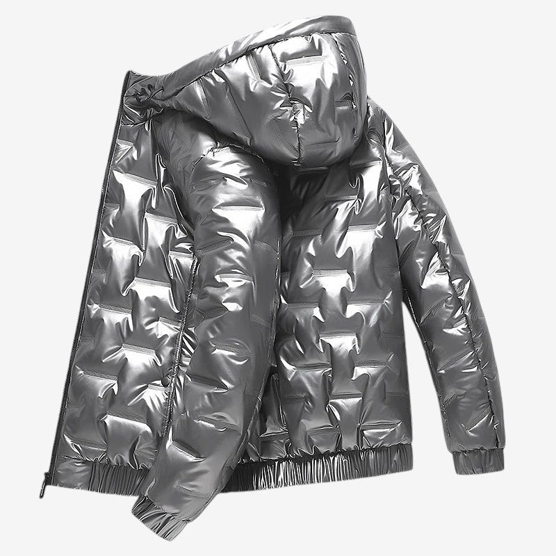 Jackson – Gewatteerd Jack met Ritssluiting Lange Mouwen en Capuchon Velani