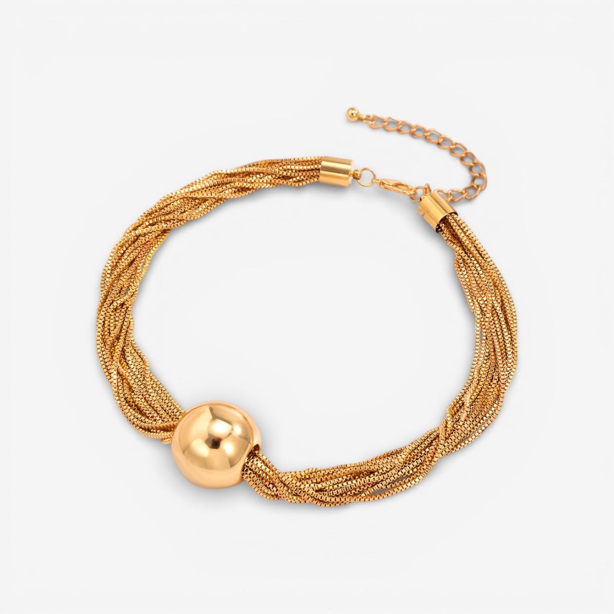 Olivia – Decorative Round Necklace with Adjustable Design