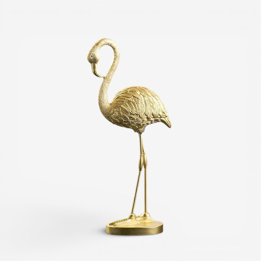 LumaNest – Decorative Ornament with Flamingo Figure
