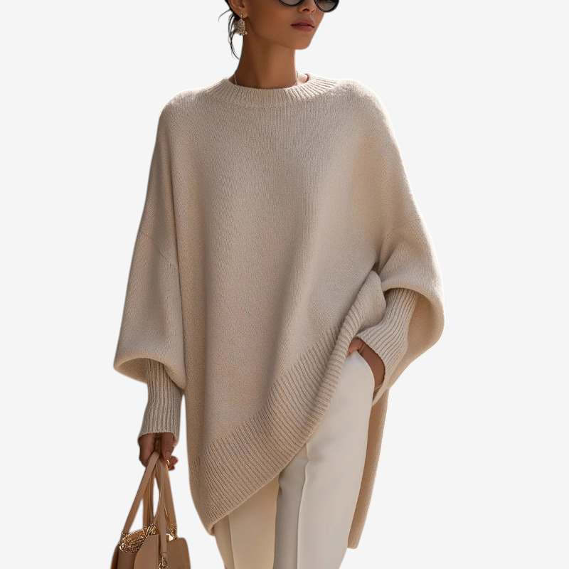 Women’s Cozy Oversized Batwing Sleeve Sweater