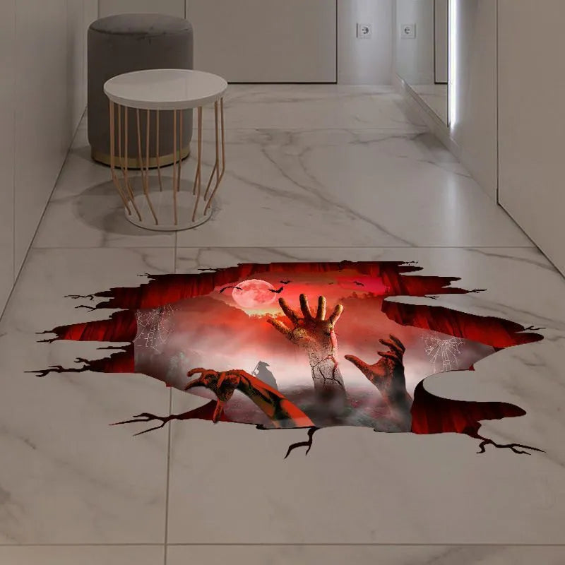 GhostMark - 3D Halloween Wall and Floor Stickers