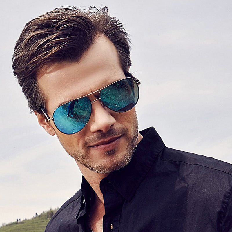 Lucas - Stylish Polarized Aviator Sunglasses for Men