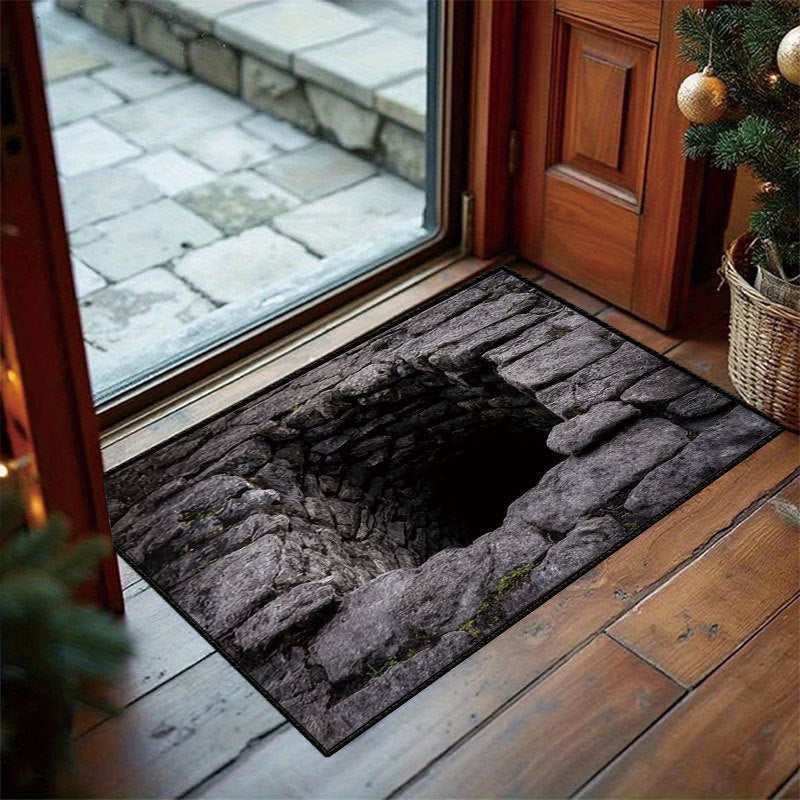 Hallowstep – 3d Halloween Doormat With Optical Illusion