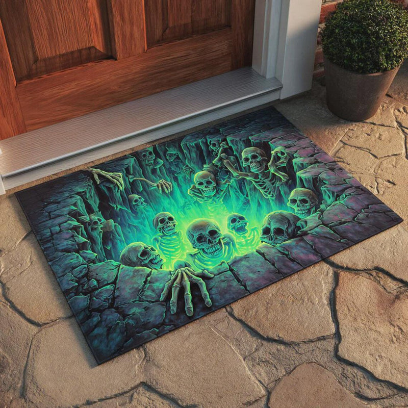 Hallowstep – 3d Halloween Doormat With Optical Illusion