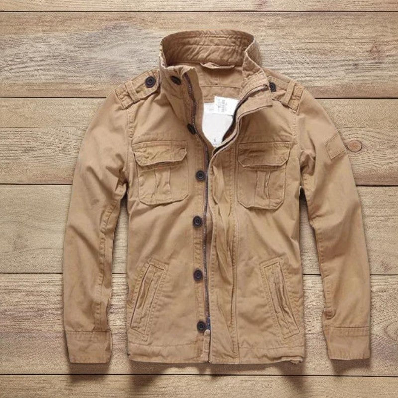 Kolter – Jas met lange mouwen, ritssluiting en meerdere zakken Velani