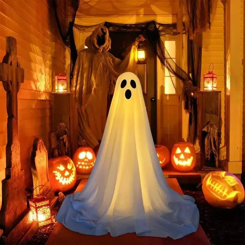 GlowWisp - LED Ghost Halloween Decoration for Indoor and Outdoor Use