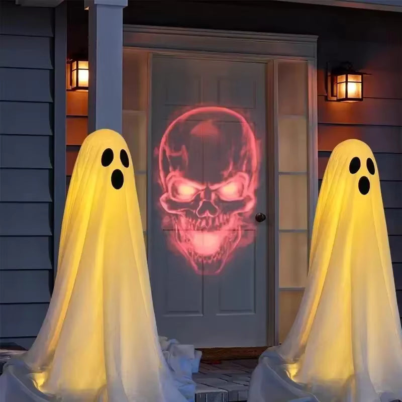 GlowWisp - LED Ghost Halloween Decoration for Indoor and Outdoor Use