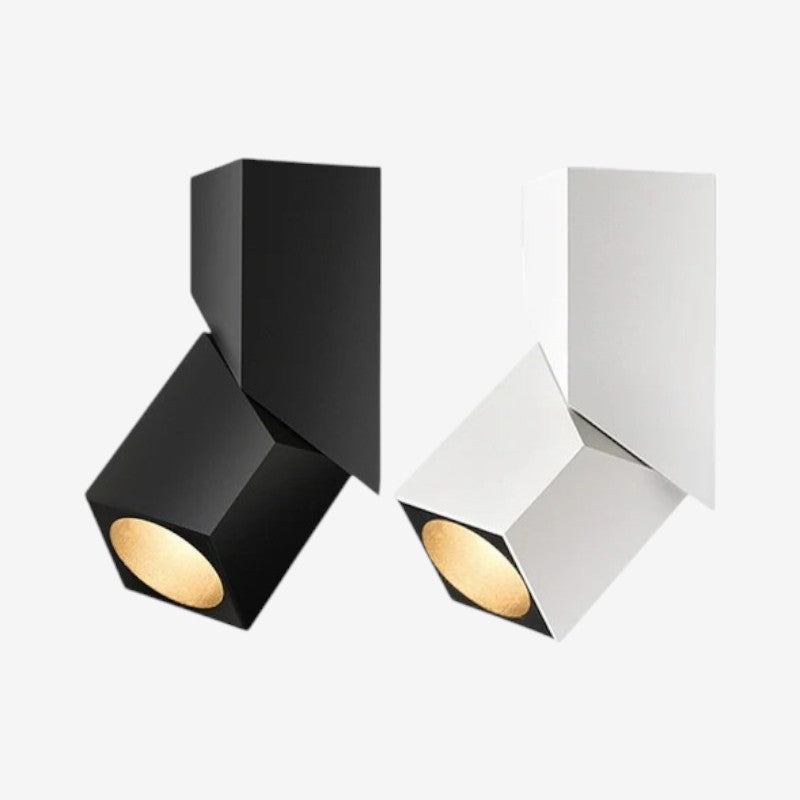 LumiFlex – Adjustable Square Downlight with Rotation Function