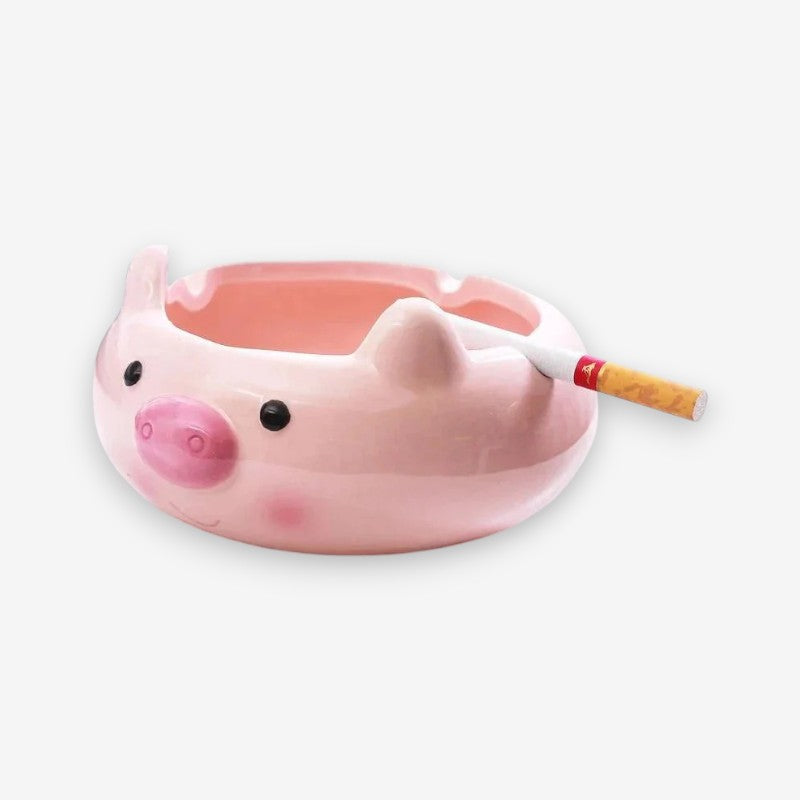AniMood – Playful Cartoon Animal Ashtray for Home Decor