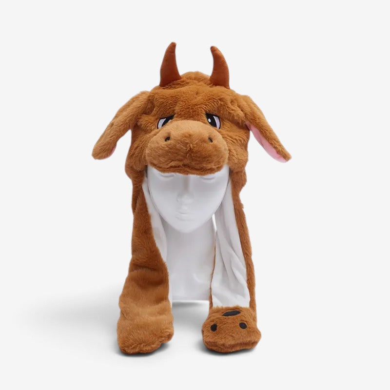 EarBounce Interactive Plush Hat with Moving Ears
