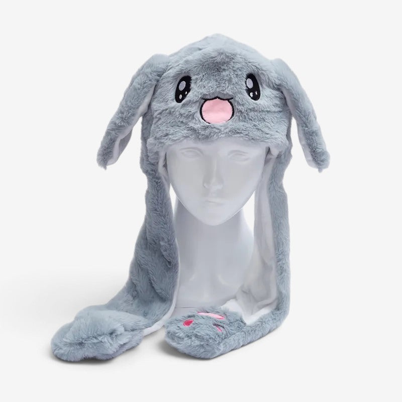 EarBounce Interactive Plush Hat with Moving Ears